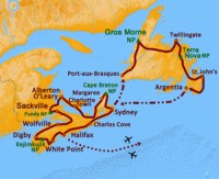 Ostkanada Atlantik Mietwagen Reise